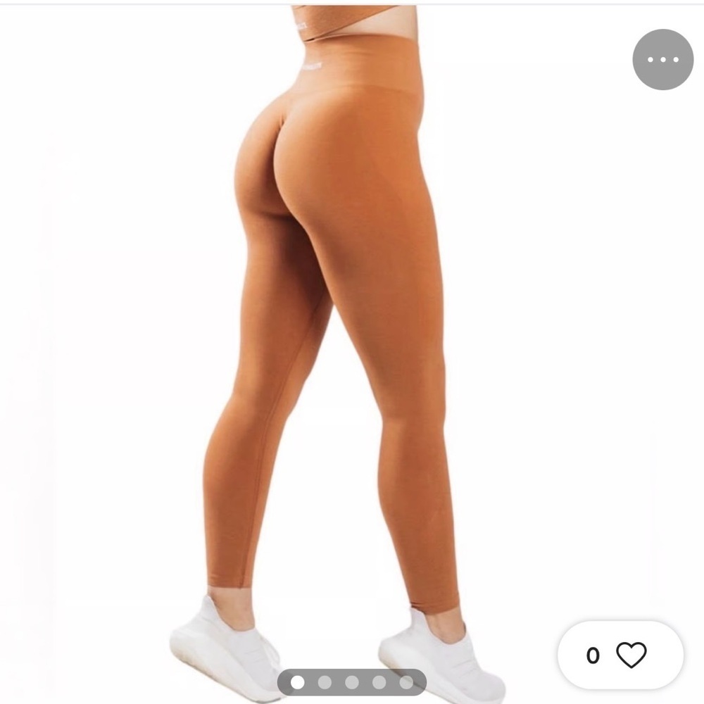 Alphalete Women's Athleisure Amplify Seamless Mandarin Leggings